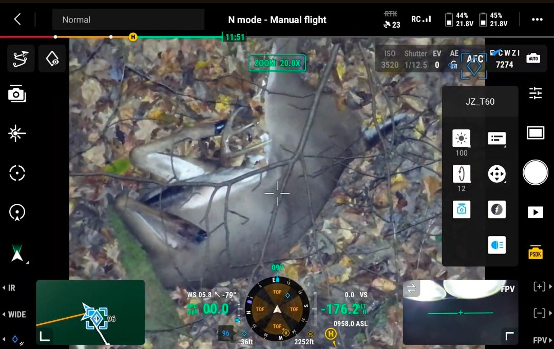Drone Assisted Deer Recovery
