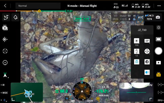 Drone Assisted Deer Recovery